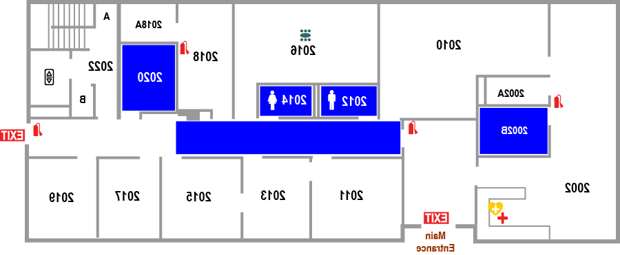 Public Safety Floor Plan Map